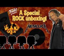 Watch METALLICA’s KIRK HAMMETT Unbox ‘Black Album’ ‘Pop! Albums’ Figure From FUNKO