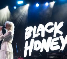 Watch Black Honey join IDLES on stage for fierce set at the Eden Project