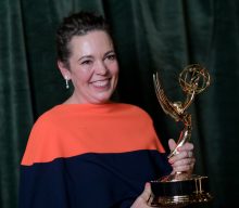 Olivia Colman in tears as she pays tribute to late father in Emmys speech