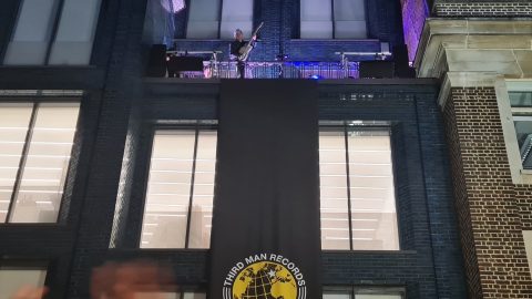 Watch Jack White play surprise London rooftop set to celebrate opening of Third Man Records
