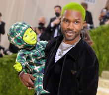 Frank Ocean brought a neon green robot baby to the Met Gala