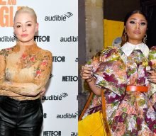 Rose McGowan says she “stands with Nicki Minaj” following COVID vaccine controversy