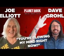 Watch DEF LEPPARD’s JOE ELLIOTT Meet DAVE GROHL For The First Time