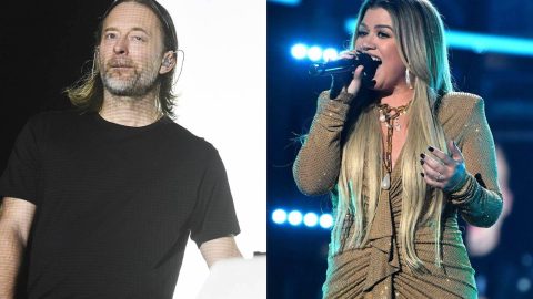 Kelly Clarkson shares studio version of Radiohead’s ‘Fake Plastic Trees’