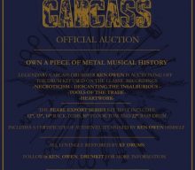 Original CARCASS Drummer KEN OWEN Is Auctioning Off Drum Kit Used On ‘Necroticism’ And ‘Heartwork’