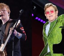 Ed Sheeran performs snippet of Elton John Christmas song collaboration