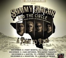 SAMMY HAGAR & THE CIRCLE Announce ‘A Toast To Texas’ December 2021 Tour