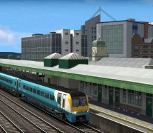‘Train Simulator’ fan drives trains on the train