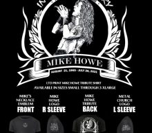 Late METAL CHURCH Singer MIKE HOWE: Memorial Booklet And Tribute Shirt Coming In December