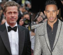 Brad Pitt reportedly working on a racing film with Lewis Hamilton