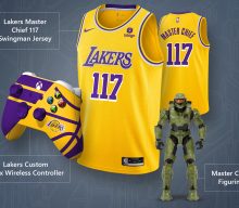 LA Lakers custom Halo Infinite merch bundle revealed