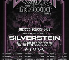 BEARTOOTH Announces ‘The Below Tour Part 2’ With SILVERSTEIN, THE DEVIL WEARS PRADA And ERRA