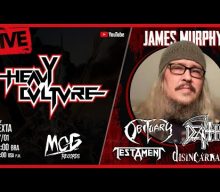 Ex-DEATH Guitarist JAMES MURPHY On Last Month’s CHUCK SCHULDINER Tribute Concerts: ‘I Didn’t Play Very Well’
