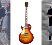 Man steals Gibson Les Paul guitar by stuffing it down his “extremely large, baggy” pants