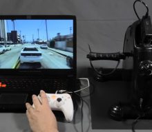 Watch someone play ‘Grand Theft Auto 5’ with an exercise bike