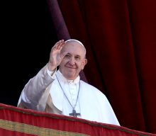 Pope Francis leaves the Vatican to visit local record shop
