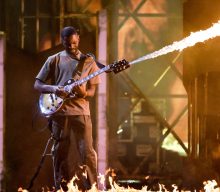 Watch Dave perform ‘In the Fire’ at the BRIT Awards 2022 with a guitar-flamethrower