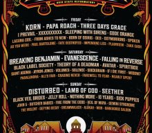 KORN, DISTURBED, BREAKING BENJAMIN And EVANESCENCE To Headline This Year’s INKCARCERATION MUSIC & TATTOO FESTIVAL