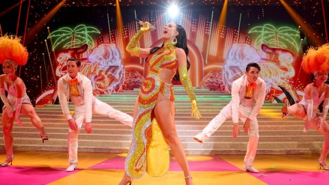 Watch Katy Perry challenge North West to a dance-off at concert