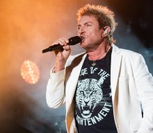 Watch Duran Duran light Capital Tower up in the colours of the Ukrainian flag