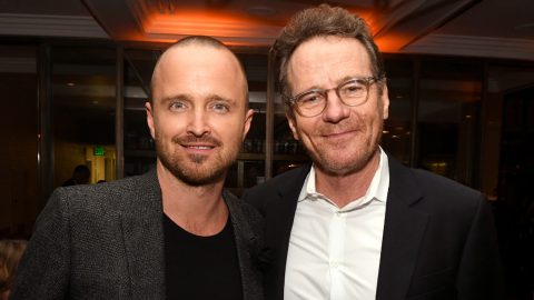 Aaron Paul reveals ‘Breaking Bad’ co-star Bryan Cranston is his newborn son’s godfather