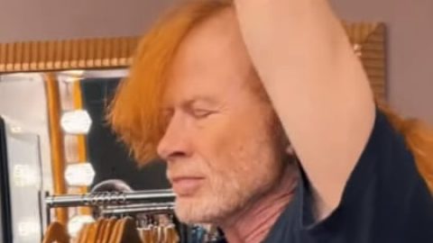 See DAVE MUSTAINE’s Pre-Show Workout Routine