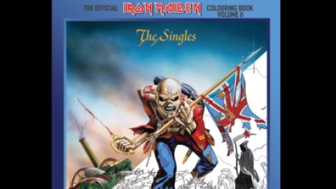 IRON MAIDEN: Second Official Coloring Book, ‘The Singles’, Coming In June
