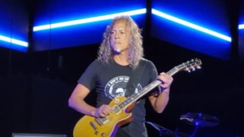 Watch: ‘Distracted’ KIRK HAMMETT Botches Intro To METALLICA’s ‘Nothing Else Matters’ At BOSTON CALLING Festival