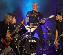 Watch James Hetfield thank his Metallica bandmates in emotional on-stage speech