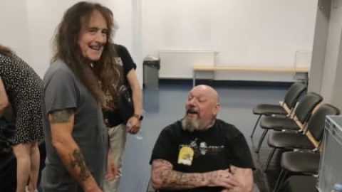 PAUL DI’ANNO: Meeting STEVE HARRIS Face To Face For First Time In 30 Years Was ‘Quite Emotional’