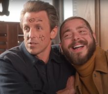 Watch Post Malone go day-drinking with Seth Meyers