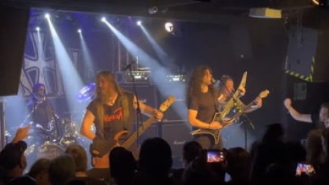 DEATH TO ALL Feat. GENE HOGLAN And STEVE DIGIORGIO: Video Of Rotterdam Concert From Spring/Summer 2022 European Tour