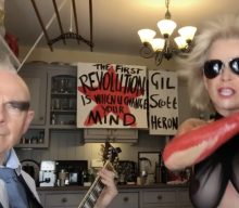 Robert Fripp and Toyah Willcox give paint-covered Rage Against The Machine performance