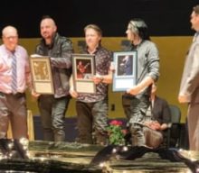 Former And Current Members Of THREE DAYS GRACE Honored By Ontario High School: Photo + Video
