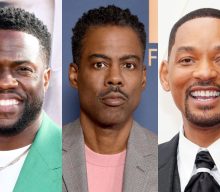 Kevin Hart gifts Chris Rock a goat named Will Smith live on stage