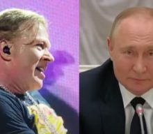 AXL ROSE Calls VLADIMIR PUTIN ‘A Callous, Lying, Murderous, Little Man With Outdated Ambitions’