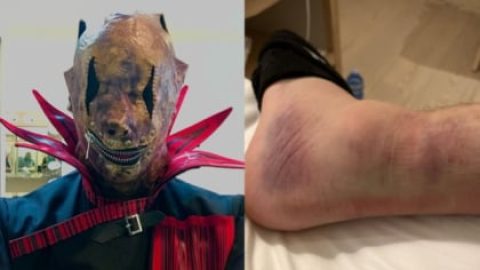 SLIPKNOT’s MICHAEL PFAFF Injures Ankle, Vows To Keep Performing