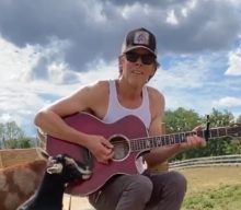Watch Kevin Bacon perform Beyoncé’s ‘Heated’ to a couple of goats