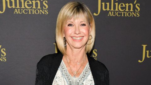 Presenter breaks down in tears following announcement of Olivia Newton-John’s death