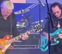 RUSH’s ALEX LIFESON And GEDDY LEE Reunite On Stage To Perform ‘Closer To The Heart’