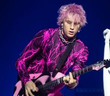Machine Gun Kelly responds to tour bus being vandalised with homophobic slur: “You suck”