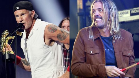 Red Hot Chili Peppers dedicate MTV VMAs Global Icon Award to Taylor Hawkins