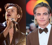 Harry Styles jokes about spitting on Chris Pine at New York concert