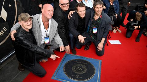 David Bowie honoured with stone on Camden’s Music Walk Of Fame