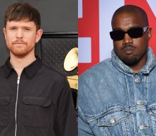 Kanye West previews new songs made with James Blake in London