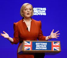 Liz Truss walks on-stage to M People’s ‘Moving On Up’ at Tory Party conference