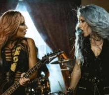 NITA STRAUSS + ALISSA WHITE-GLUZ: Behind-The-Scenes Footage From Making Of ‘The Wolf You Feed’ Video