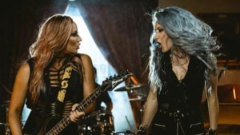 NITA STRAUSS Recruits ARCH ENEMY’s ALISSA WHITE-GLUZ For New Single ‘The Wolf You Feed’