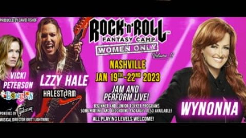 HALESTORM’s LZZY HALE To Take Part In Second Women-Only ‘Rock ‘N’ Roll Fantasy Camp’