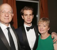 Andrew Garfield tears up as he discusses death of his mother